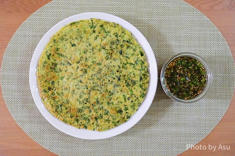 もちもち米粉チヂミ 親子で一緒に食べられる幼児食レシピ